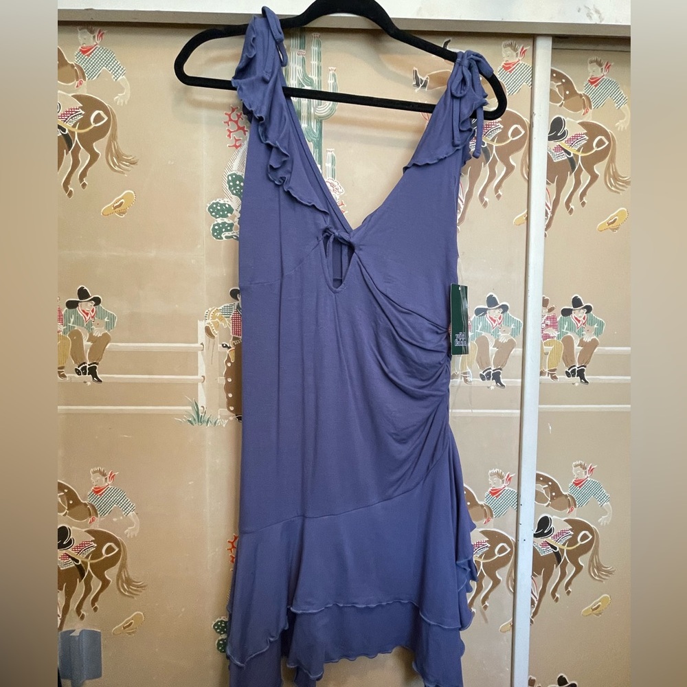 Soft low cut dress